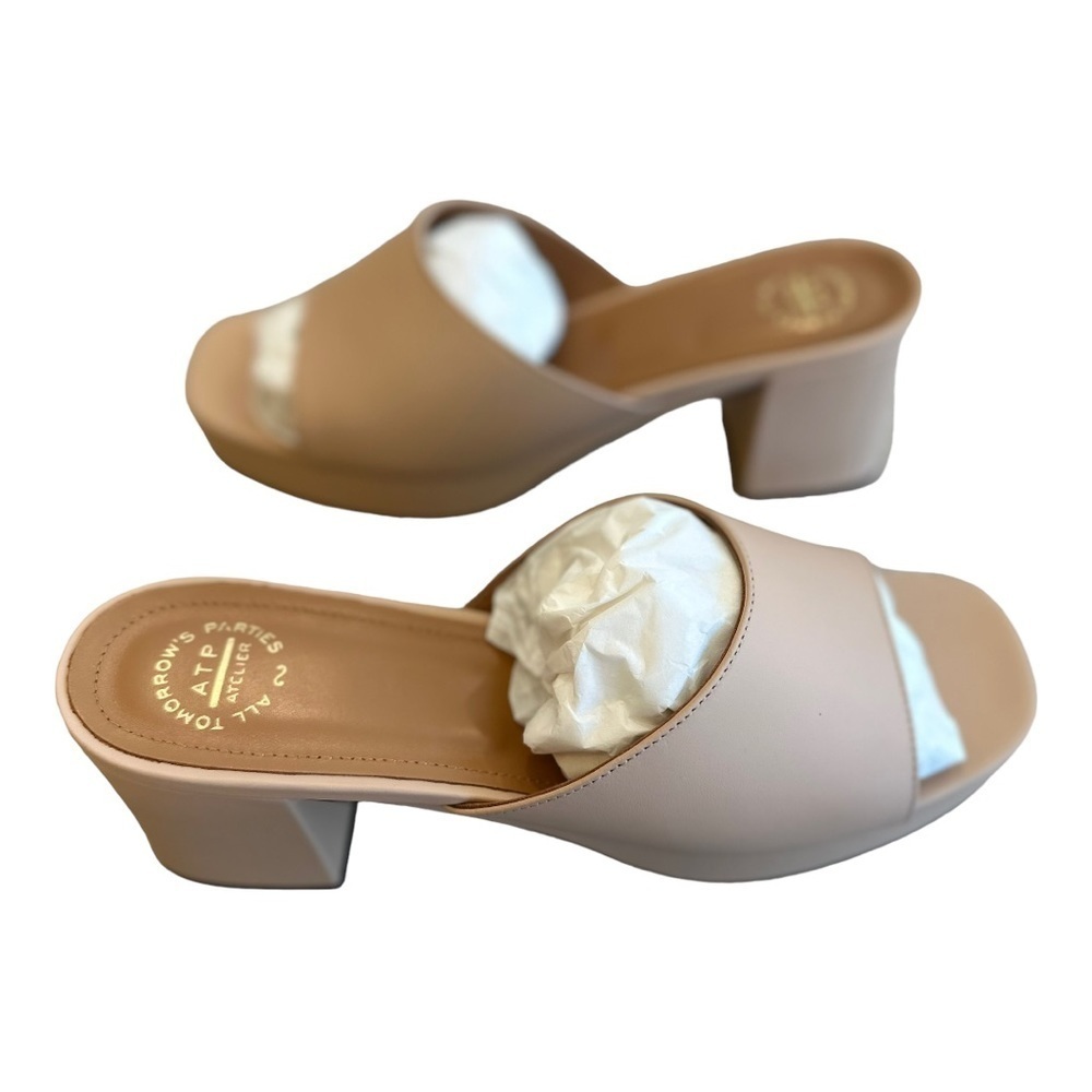 Nwt ATP Atelier Lumezanne Platform Sandals / sand - Picture 6 of 8